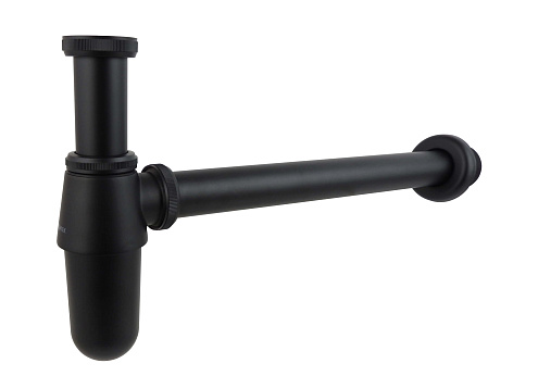 Сифон Aquatek  матовый черный AQ6011MB: фотография 1