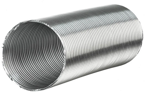 Воздуховод ЭВЕНТ алюминиевый гофрированный D125 L1,5м: фотография 1