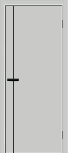 Дверь ПЭТ Браво-0.10.П Grey Silk (BS:P3/K4) 2000х800: фотография 1