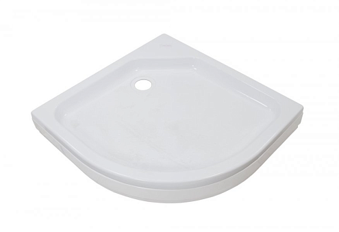 ПД2 Поддон ДК низкий полукруг 90х90 в комплекте: фотография 1