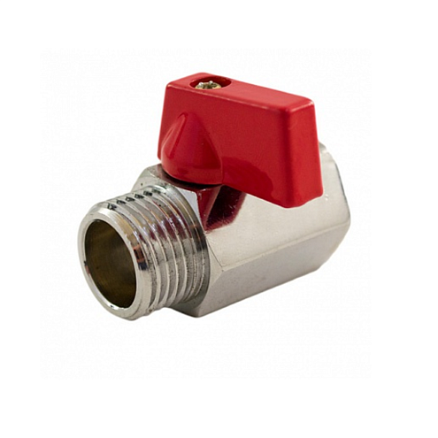 Кран шаровой 1/2&quot; мини г/ш STI: фотография 1