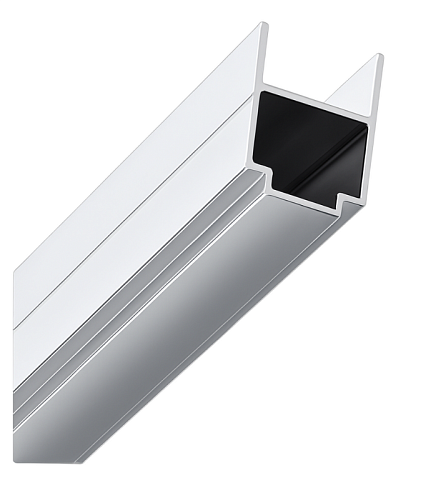 Профиль доборный душевого ограждения Lea/Iris SANTREK AQUA 1850мм цвет Сатин: фотография 1