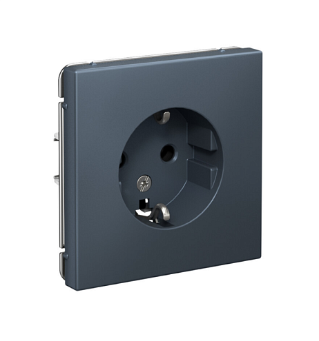 Розетка ArtGallery 16А с заземлением механизм грифель Systeme Electric GAL000743: фотография 1
