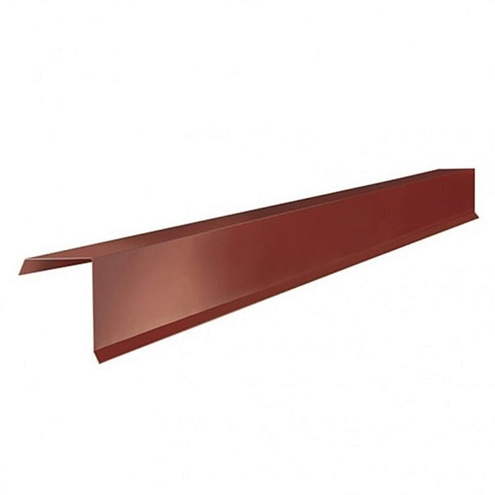 Планка ветровой доски (80х100мм) шоколад (8017) L=2,0м: фотография 1