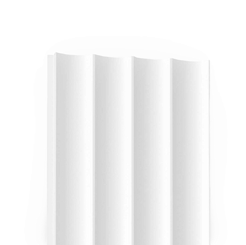 Стеновая панель ACUPAN  WELLEN (Волны) MDF ECO 122.506.91 Неокрашенный 2760х122х12мм  : фотография 1