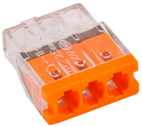 Клемма строительно-монтажная СМК 772-203 IEK UKZ30-203-001: фотография 1