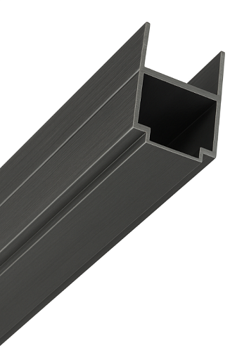 Профиль доборный душевого ограждения Lea/Iris SANTREK AQUA 1850мм цвет Оружейная сталь: фотография 1