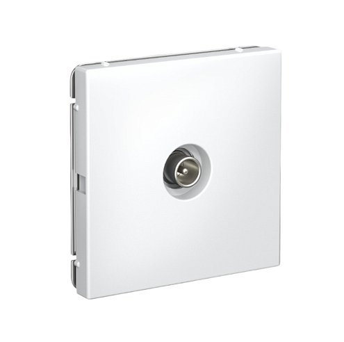 Розетка телевизионная оконечная ArtGallery 1дБ механизм лотос Systeme Electric GAL001391: фотография 1