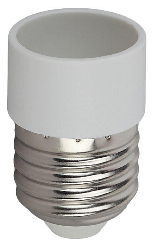 Переходник E27-E14 бел. ЭРА Б0027977: фотография 1