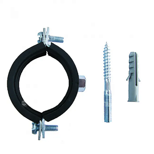 Хомут трубный 73-80 (2½&quot;) М8: фотография 1