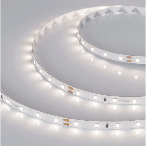 Лента светодиодная RT-A60-8mm 24V Day 4000К 4.8Вт/м IP20 2835 открытый, 5м Arlight 016144(2): фотография 1