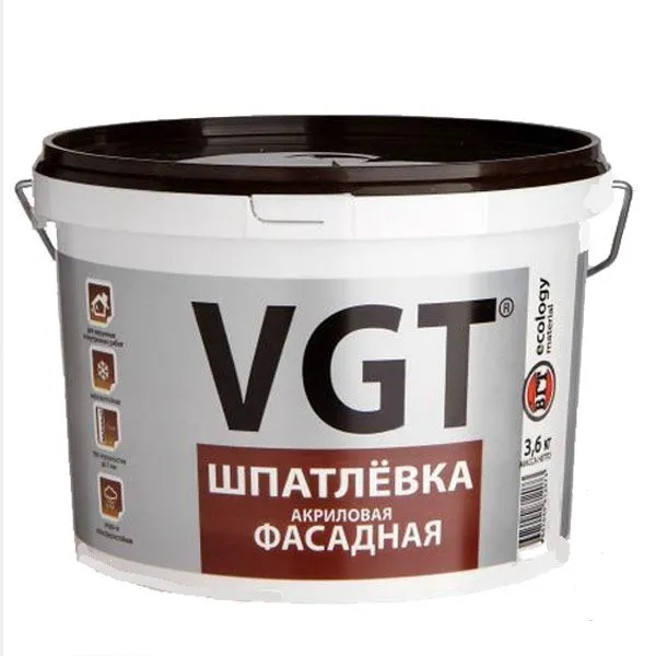 Шпатлевка фасадная акриловая