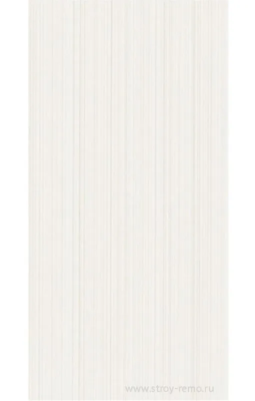Панель ПВХ ламинированная Белый рипс 2700х250х9мм : фотография 1