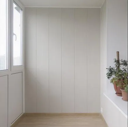 Панель ПВХ Белая матовая 2700х250х8мм: фотография 1 превью