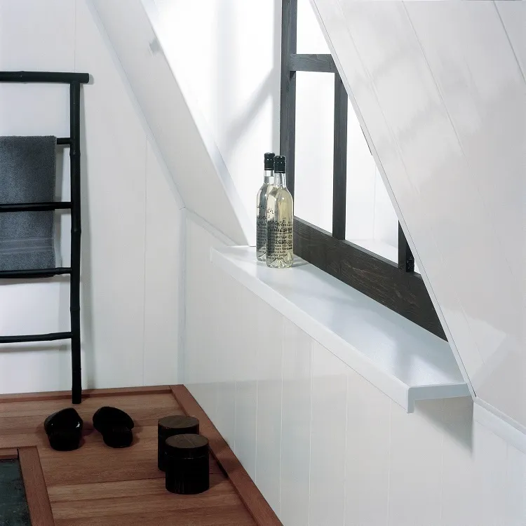 Панель ПВХ Белая глянцевая 3000х250х8мм : фотография 1 превью