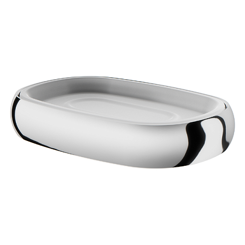 Мыльница стеклянная AM.PM Sensation A3031200 хром: фотография 1