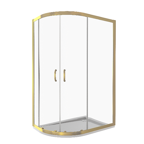 Душевой уголок JAZZ R-120-C-G: фотография 1