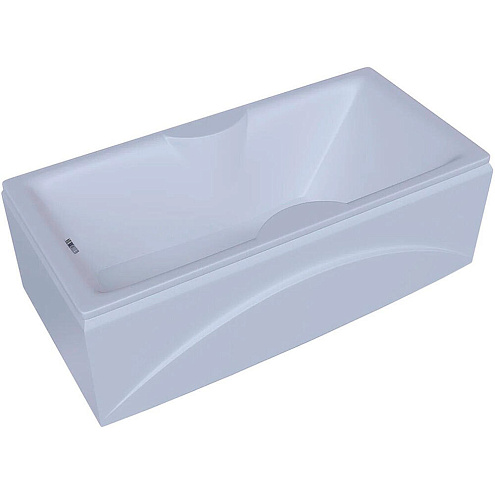 Акриловая прямоугольная ванна Aquatek Феникс 170х75 без фронтального экрана, без гидромассажа, сборно-разборный сварной каркас: фотография 1