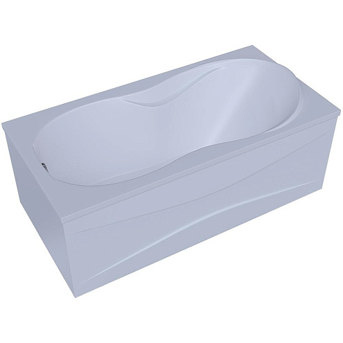 Акриловая прямоугольная ванна Aquatek Мартиника 180х90 с фронтальным экраном, без гидромассажа, слив слева: фотография 1